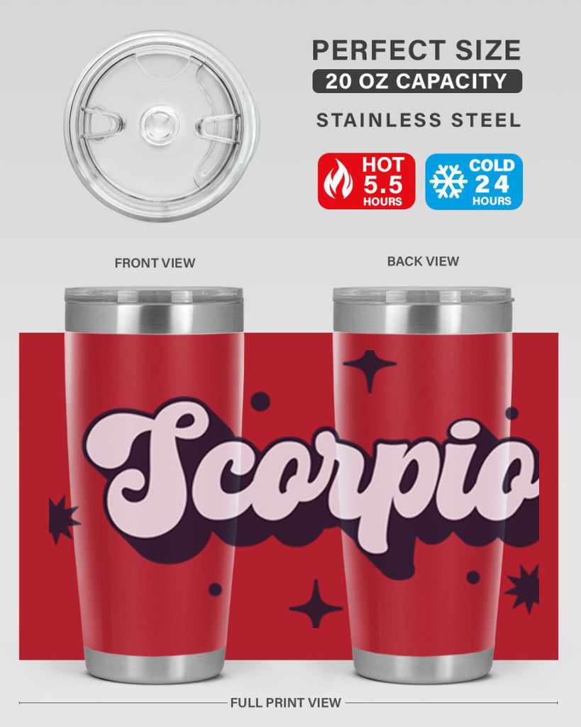 scorpio 454#- zodiac- Tumbler