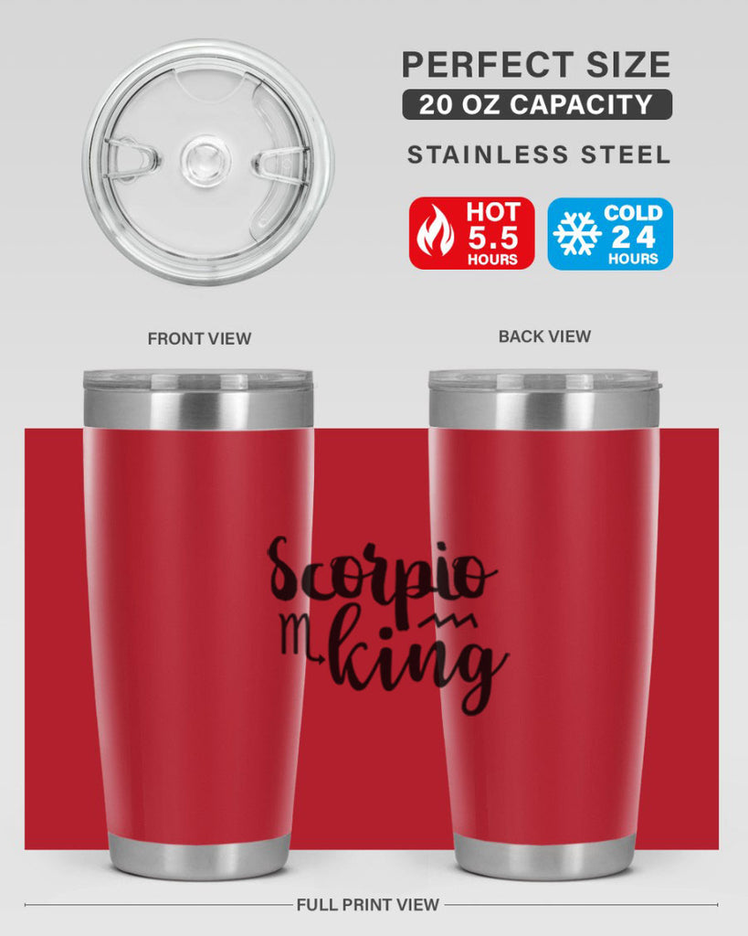 scorpio king 433#- zodiac- Tumbler
