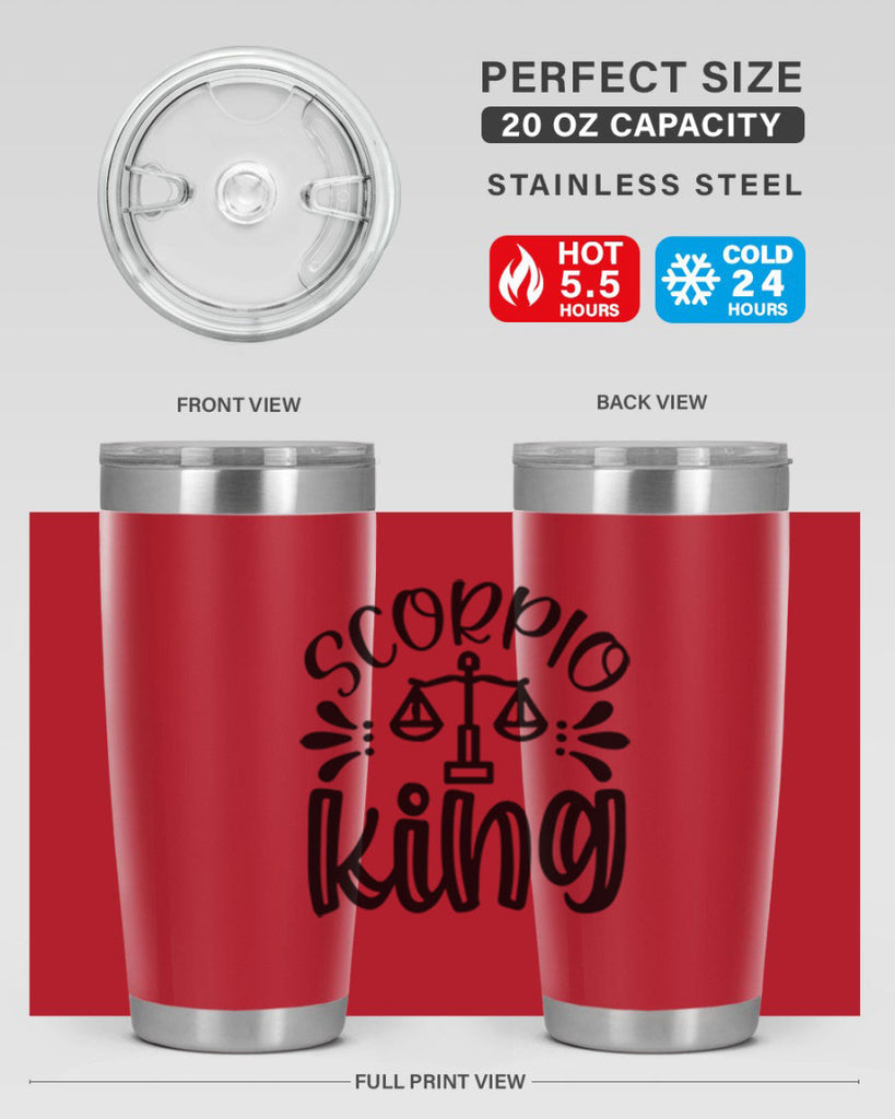 scorpio king 444#- zodiac- Tumbler