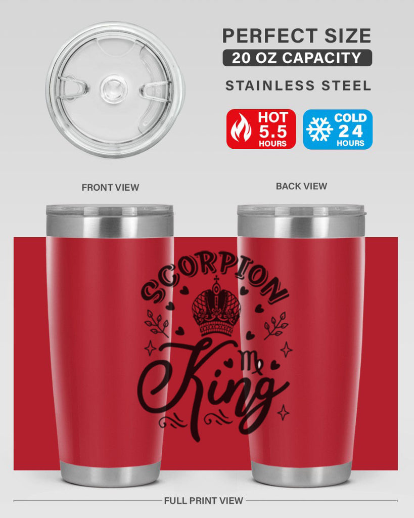 scorpio n king 465#- zodiac- Tumbler