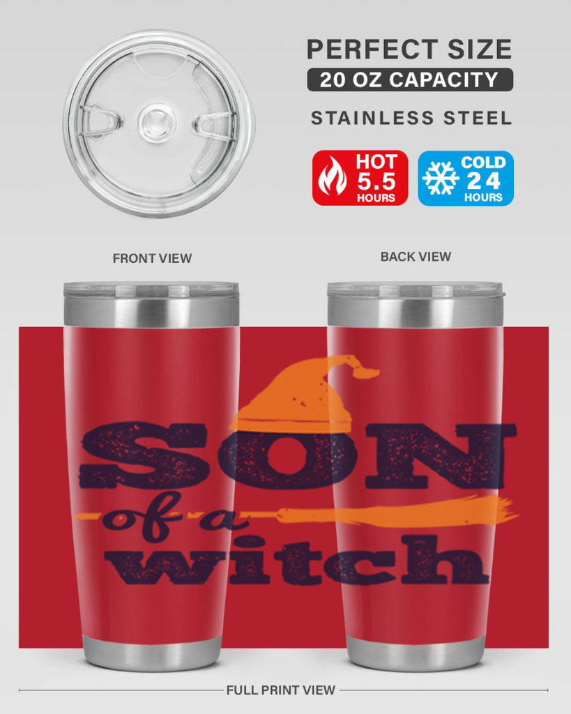 son of a witch 132#- halloween- Tumbler