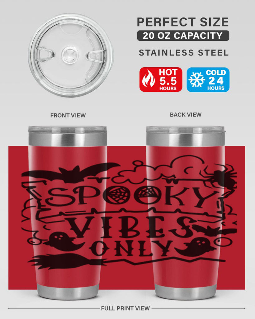 spooky vibes only 21#- halloween- Tumbler