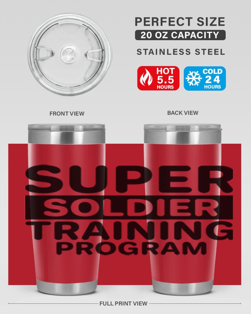 super soldier training program 397#- winter- Tumbler