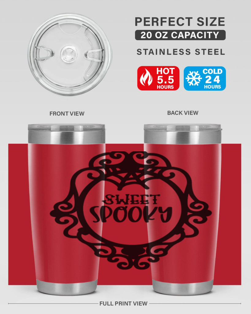 sweet spooky 18#- halloween- Tumbler