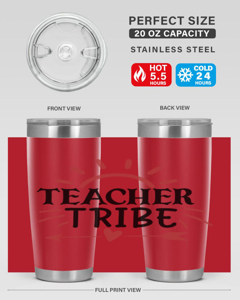 teacher tribe Style 201#- teacher- tumbler