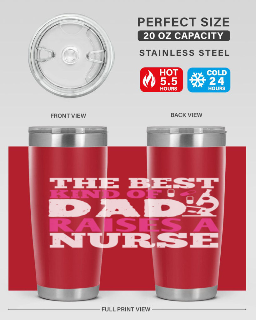 the best kind of raises a nurse Style 240#- nurse- tumbler