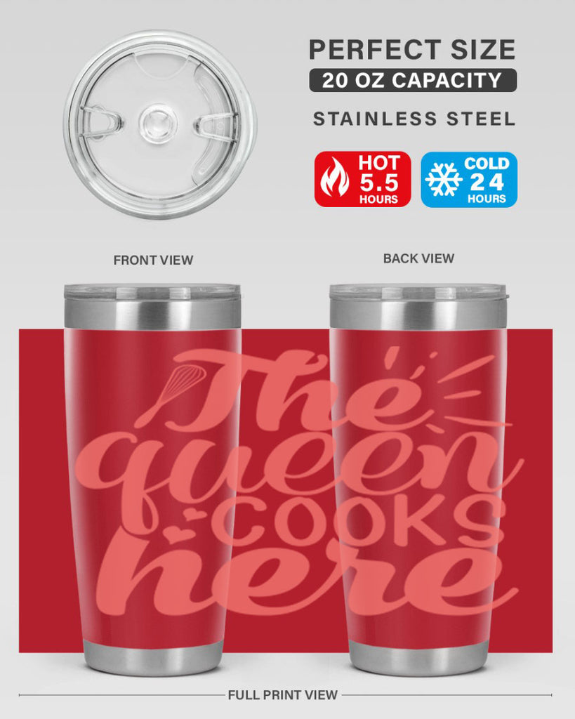 the queen cooks here 9#- kitchen- Tumbler