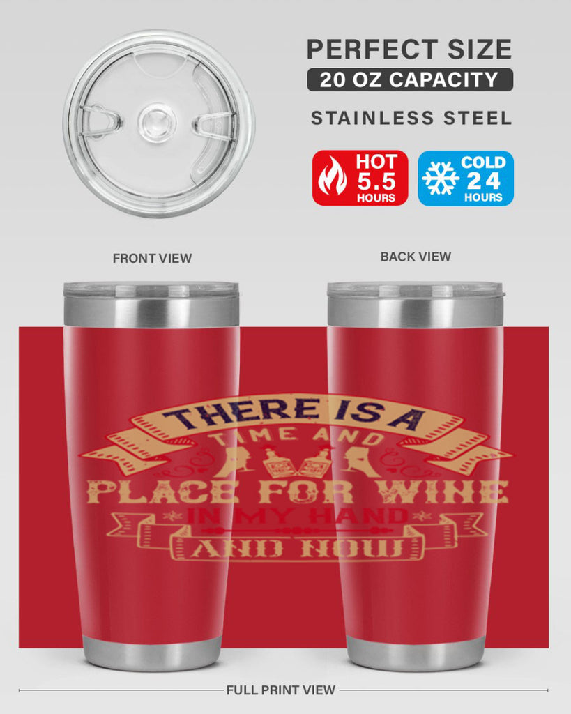 there is a time and place for wine in my hand and now 26#- drinking- Tumbler