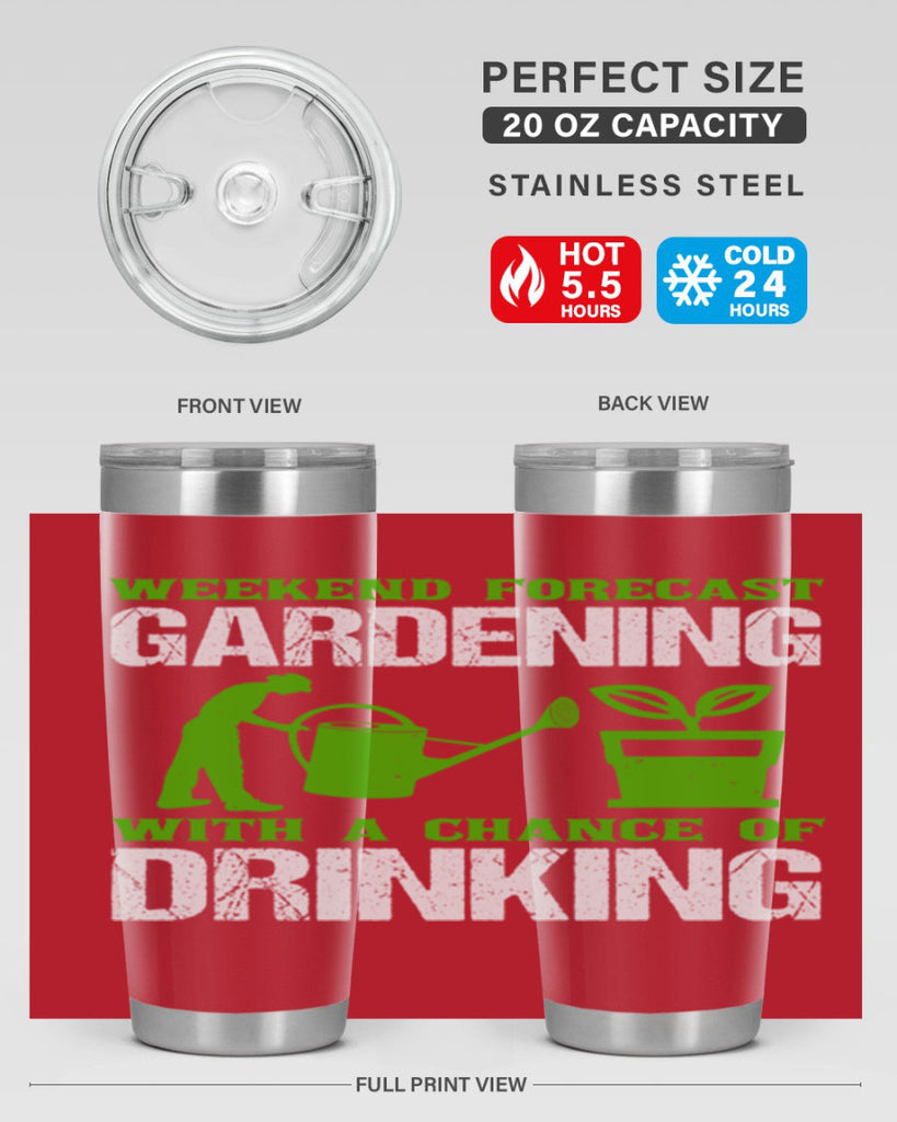 weekend forecast with a chance of 30#- farming and gardening- Tumbler