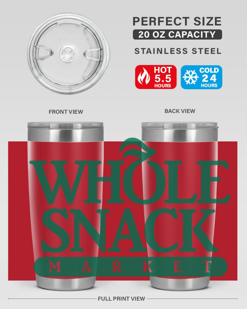 whole snack 9#- black words phrases- Cotton Tank