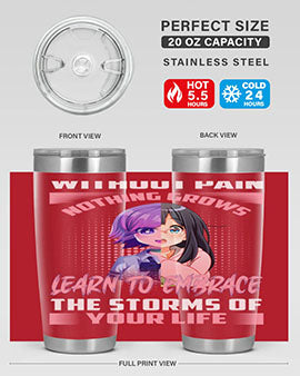 without pain nothing grows learn to embrace the storms of your life288#- anime- Tumbler