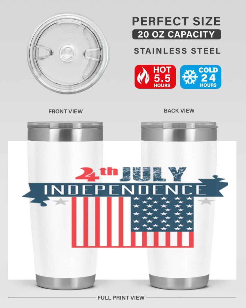 4th July Independent Style 65#- Fourt Of July- Tumbler