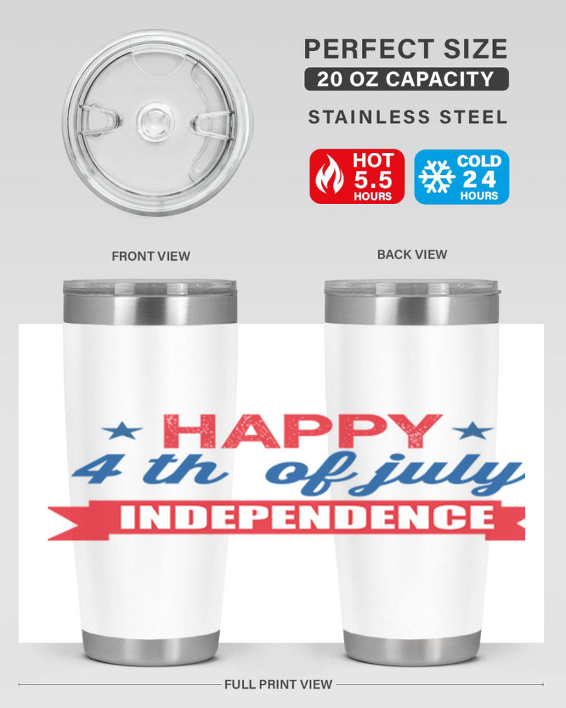 4th of july independence Style 68#- Fourt Of July- Tumbler