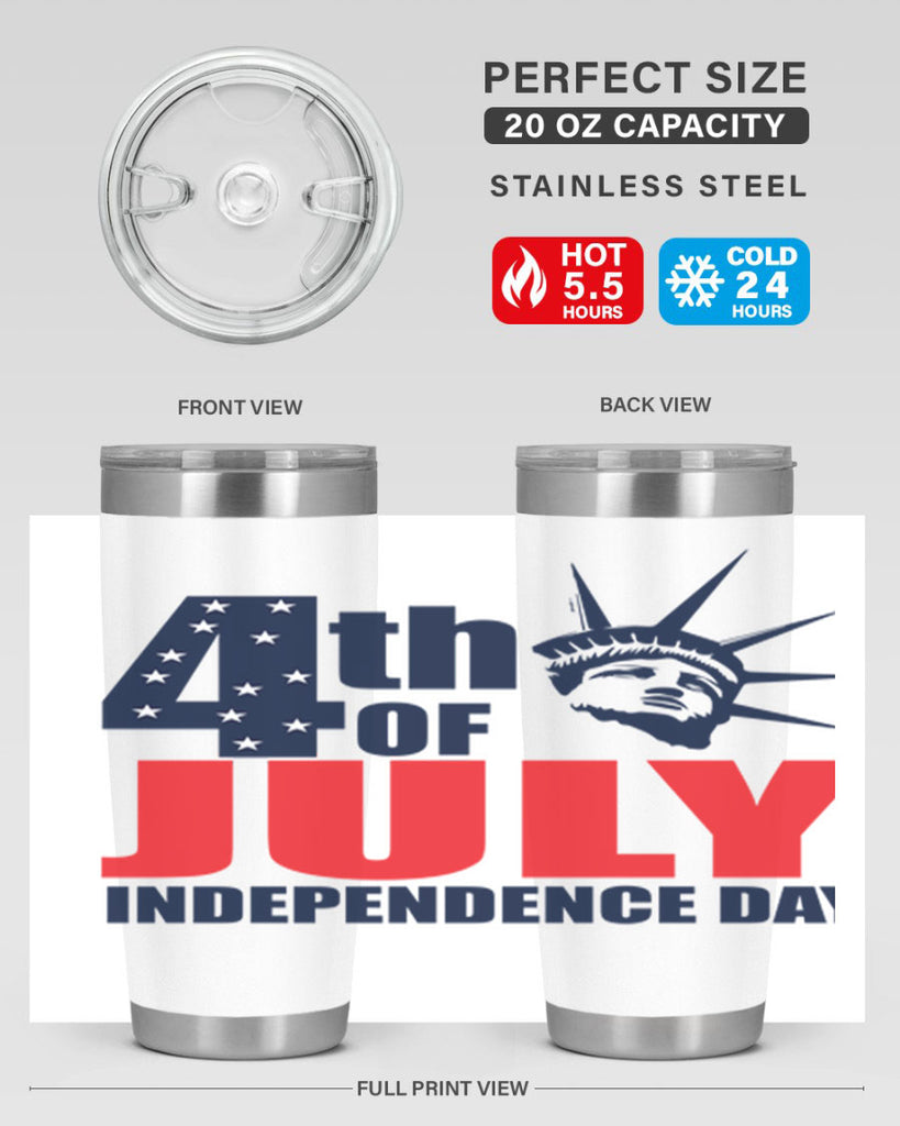4th of july independence day Style 67#- Fourt Of July- Tumbler