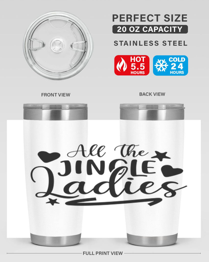All The Jingle Ladies 4#- fashion- Cotton Tank