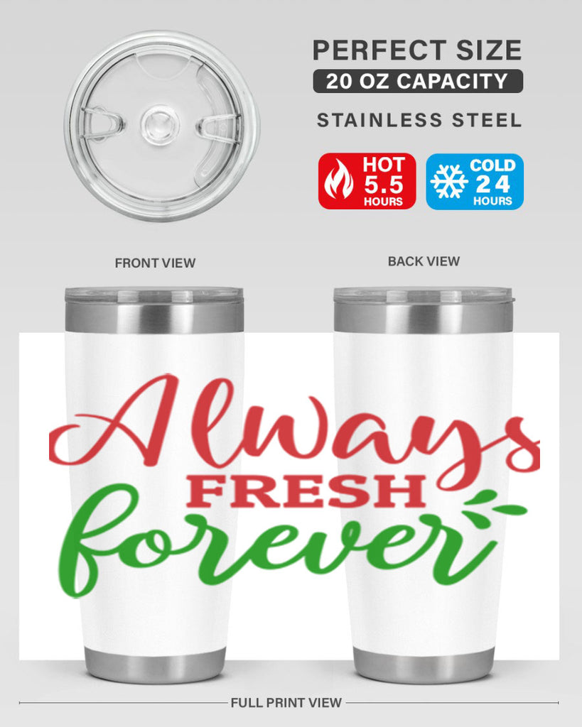 Always Fresh Forever 10#- winter- Tumbler