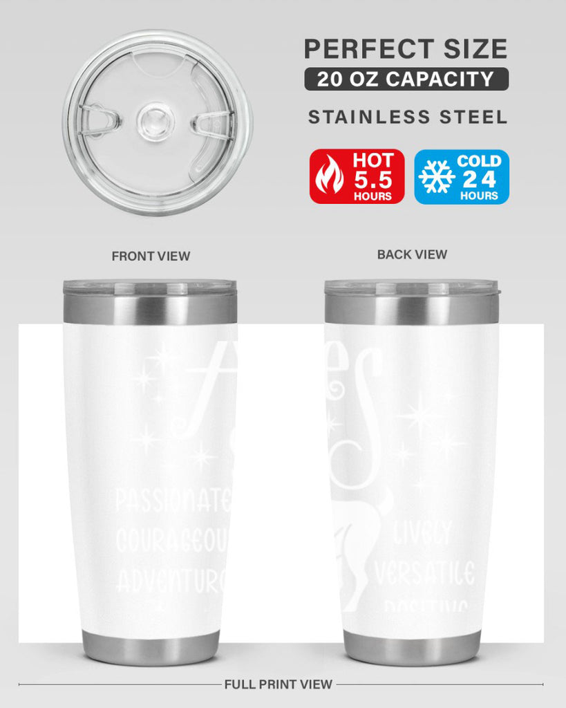 Aries 99#- zodiac- Tumbler