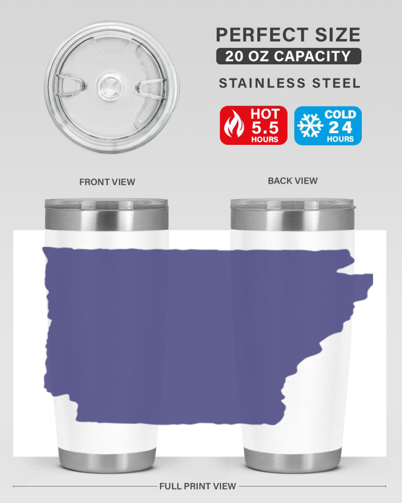 Arkansas 47#- stateflags- Tumbler
