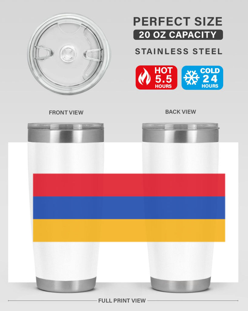 Armenia 190#- world flags- Tumbler
