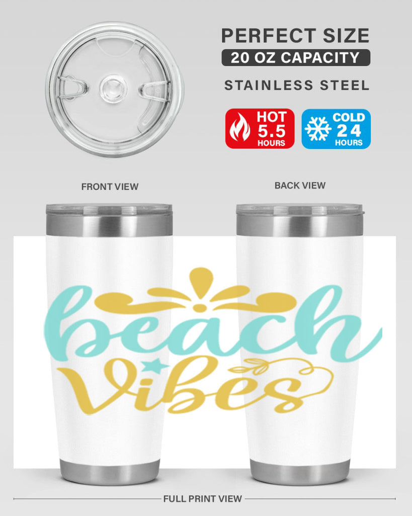 BEACH VIBES Style 70#- summer- Tumbler