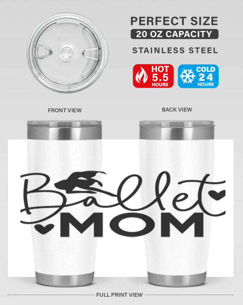 Ballet Mom 13#- ballet- Tumbler