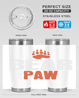 Bear paw 4#- Bears- Tumbler