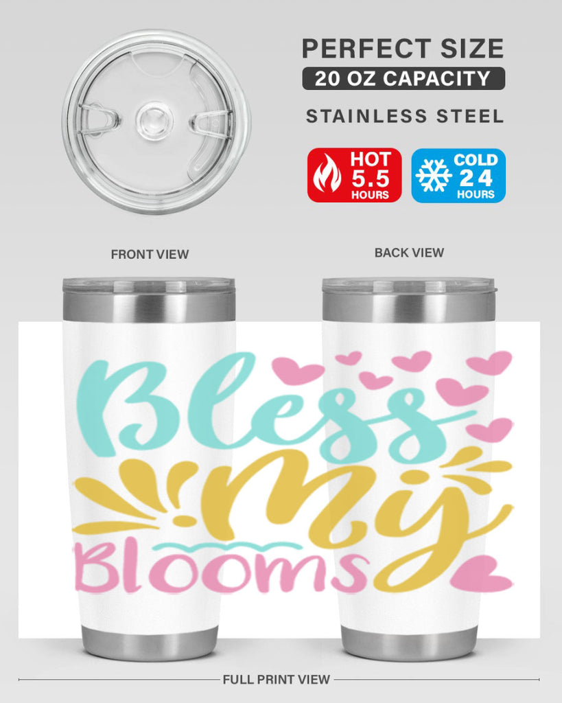 Bless my blooms Style 69#- summer- Tumbler