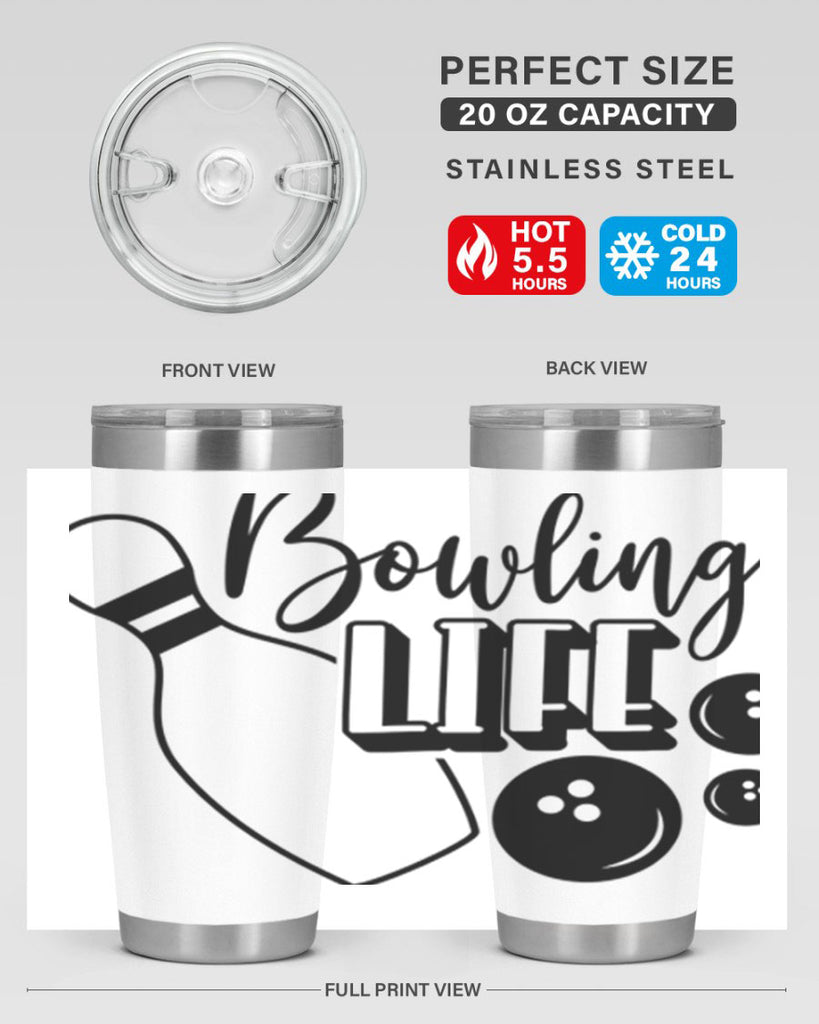 Bowling life 1405#- bowlig- Tumbler