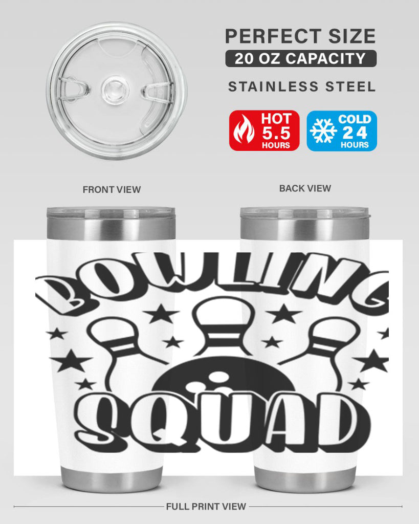 Bowling squad 1403#- bowlig- Tumbler