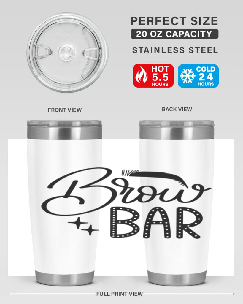 Brow Bar Style 125#- make up- Tumbler
