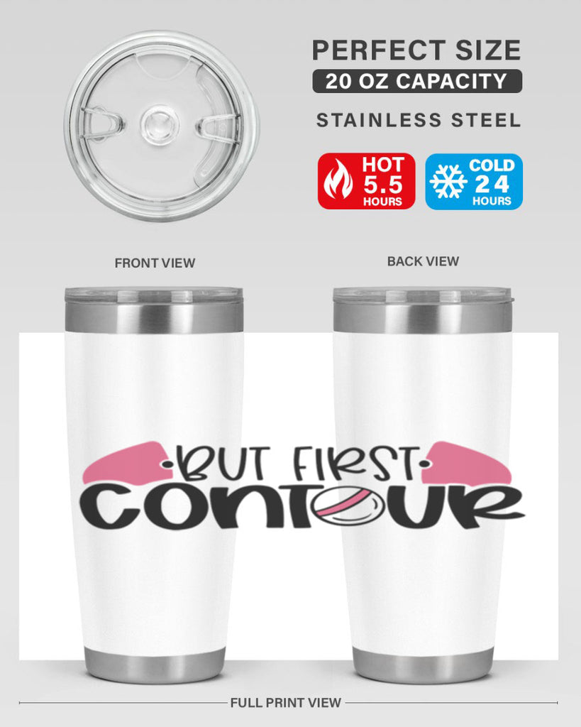 But First Contour Style 121#- make up- Tumbler