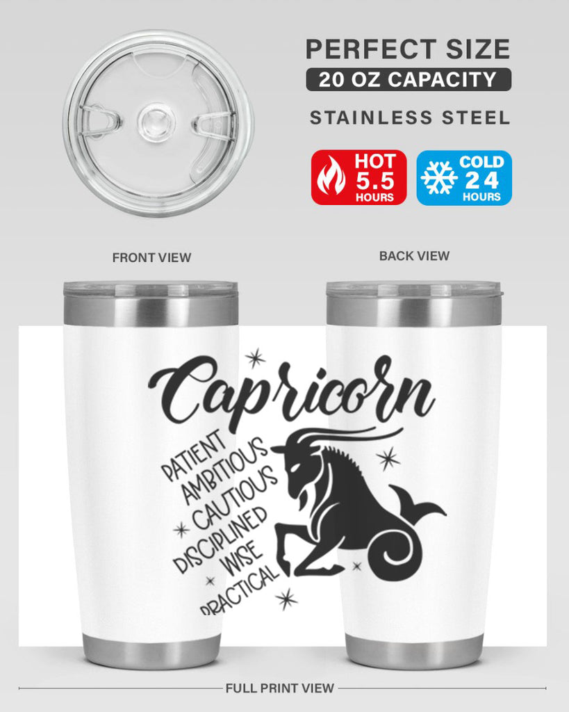 Capricorn 188#- zodiac- Tumbler
