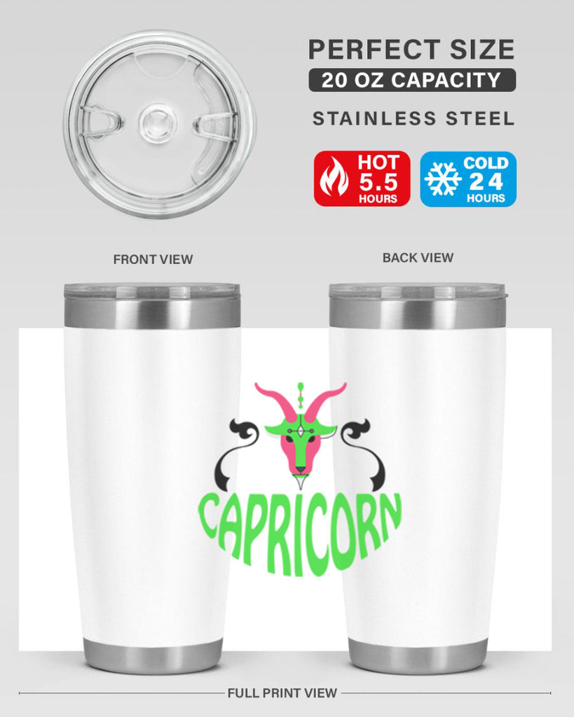 Capricorn 189#- zodiac- Tumbler