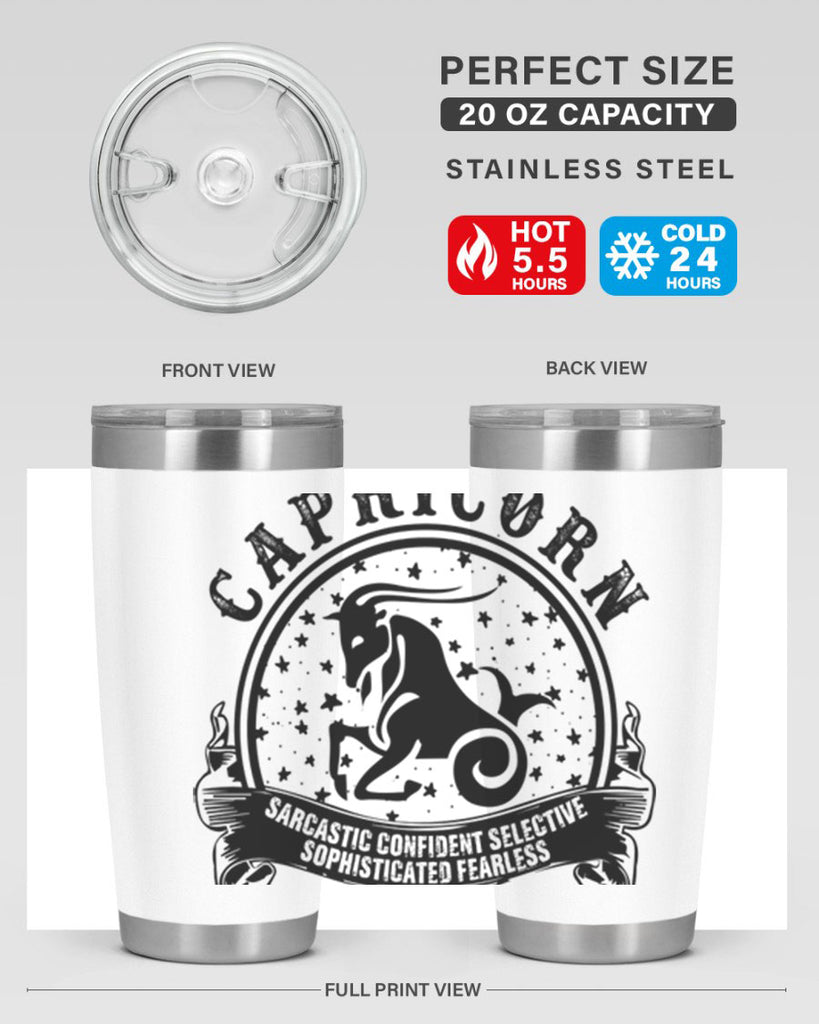 Capricorn 38#- zodiac- Tumbler