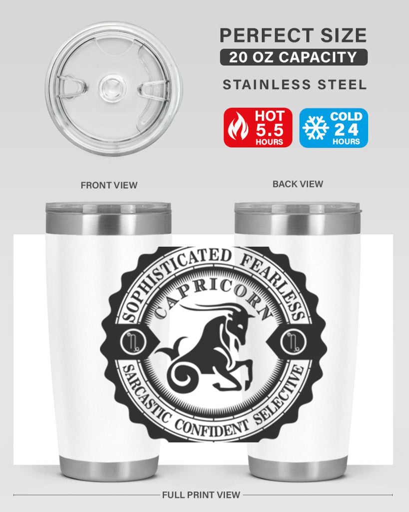 Capricorn 40#- zodiac- Tumbler