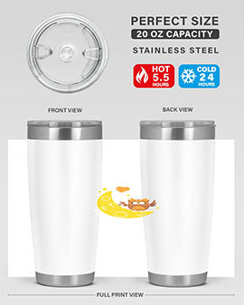 Carpe Noctem Moon Stars Owl A TurtleRabbit 1#- owl- Tumblers