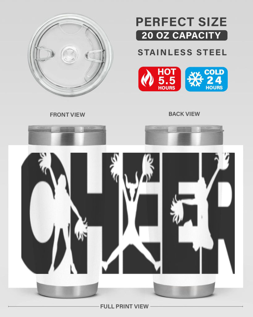 Cheer 1394#- cheer- Tumbler