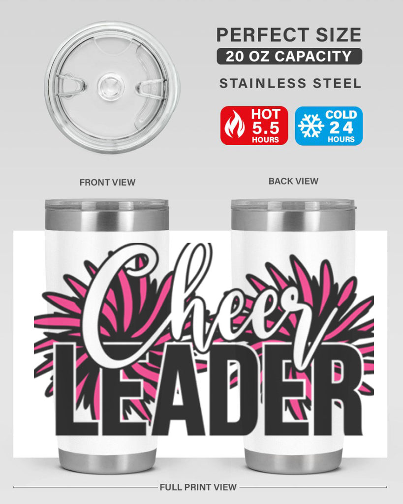 Cheer leader 1389#- cheer- Tumbler