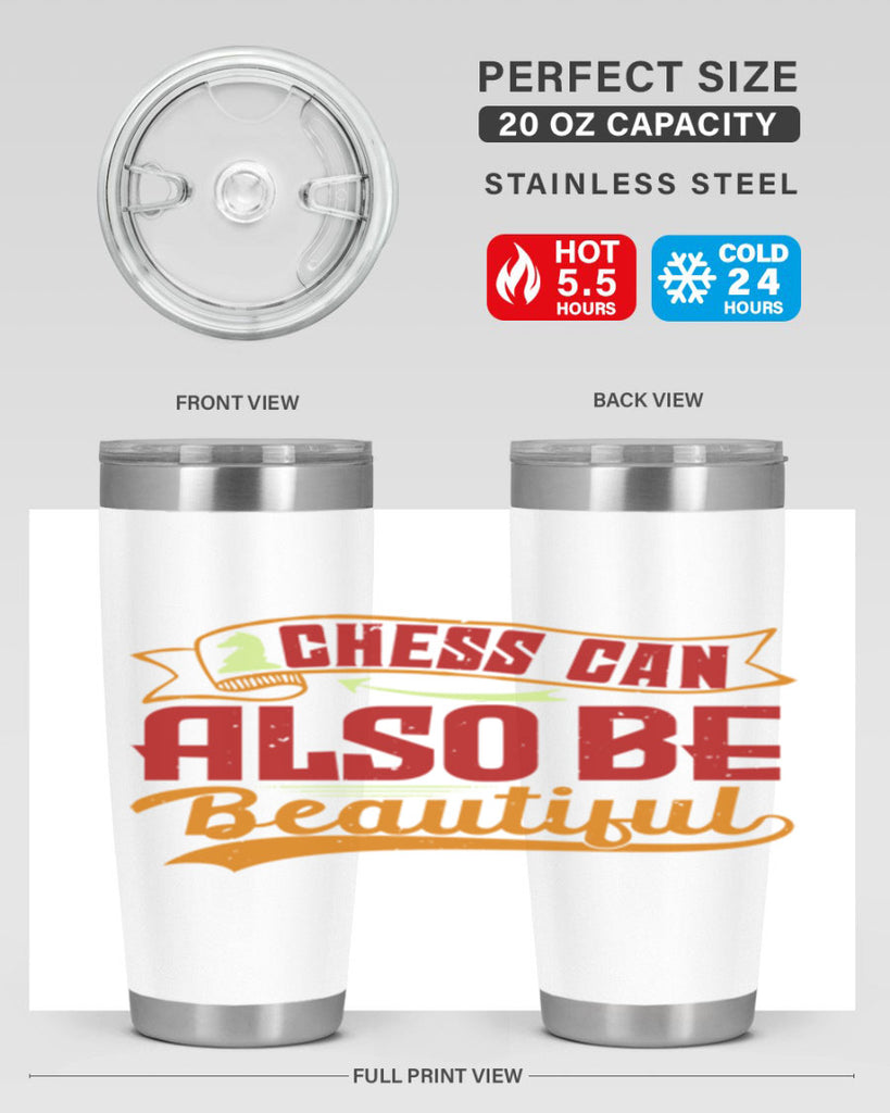Chess can also be beautiful 28#- chess- Tumbler