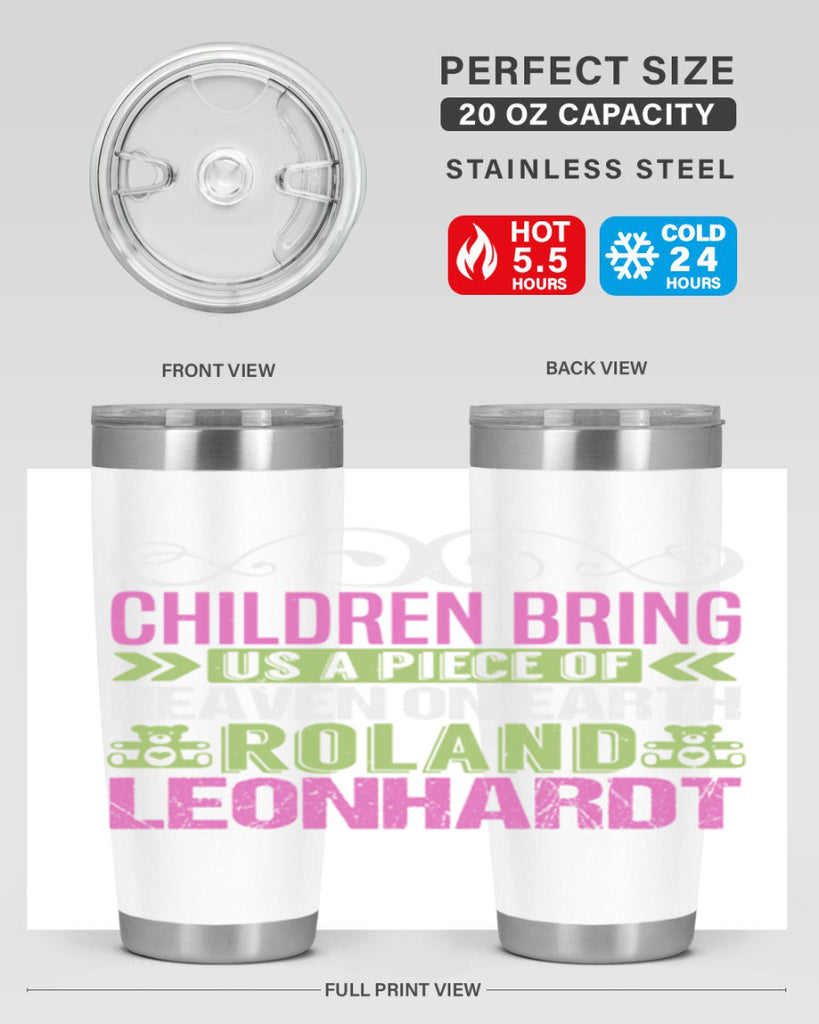 Children bring us a piece of Heaven Style 284#- baby- tumbler