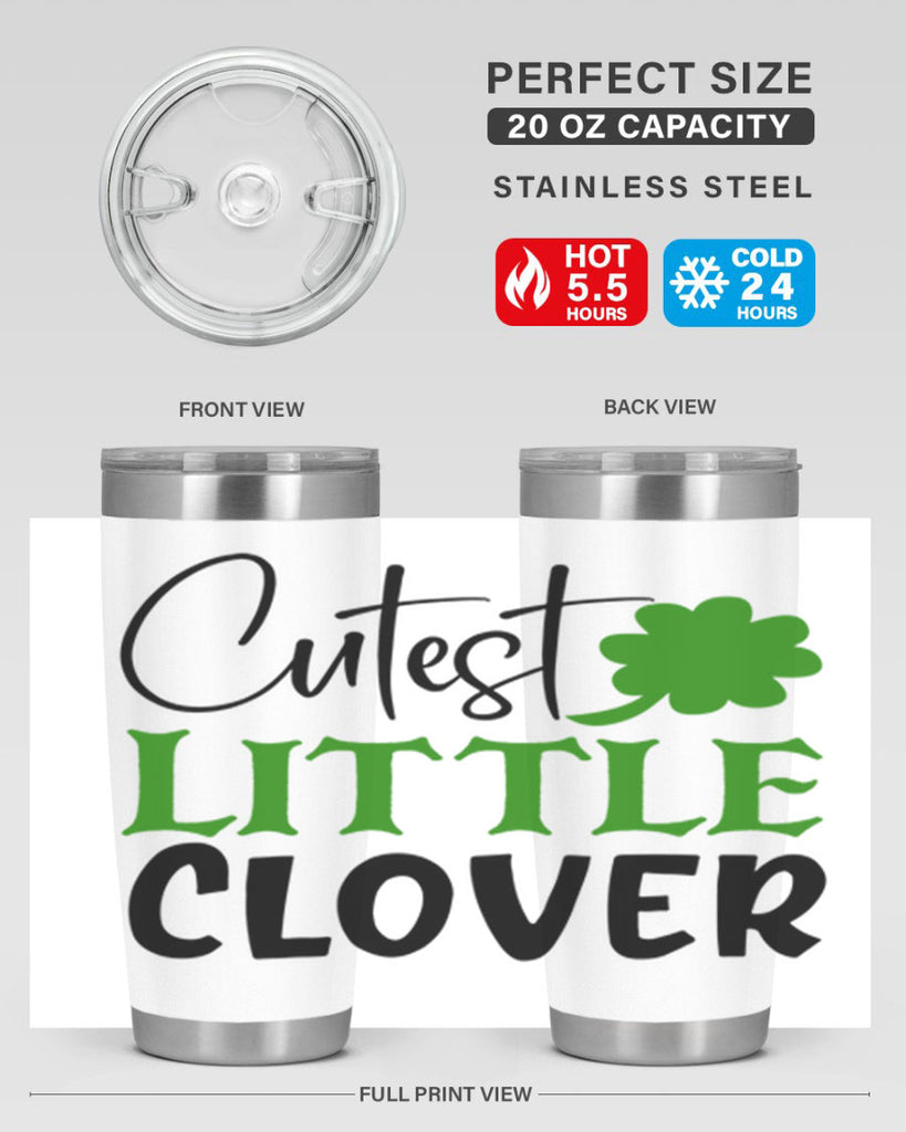 Cutest Little Clover Style 159#- St Patricks Day- Tumbler