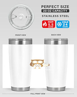 Do It Later funny Cute A TurtleRabbit 4#- owl- Tumblers