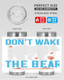 Don’t wake the bear  49#- Bears- Tumbler