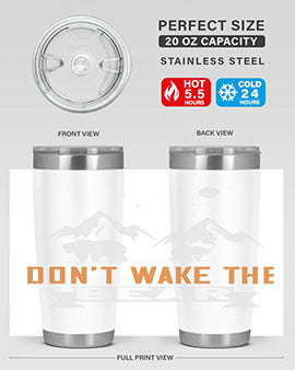 Don’t wake the bear 37#- Bears- Tumbler