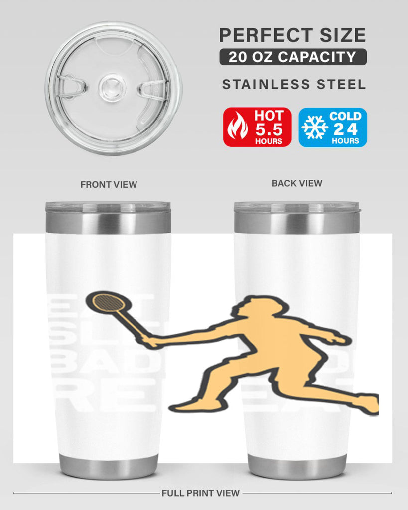 Eat 1286#- badminton- Tumbler