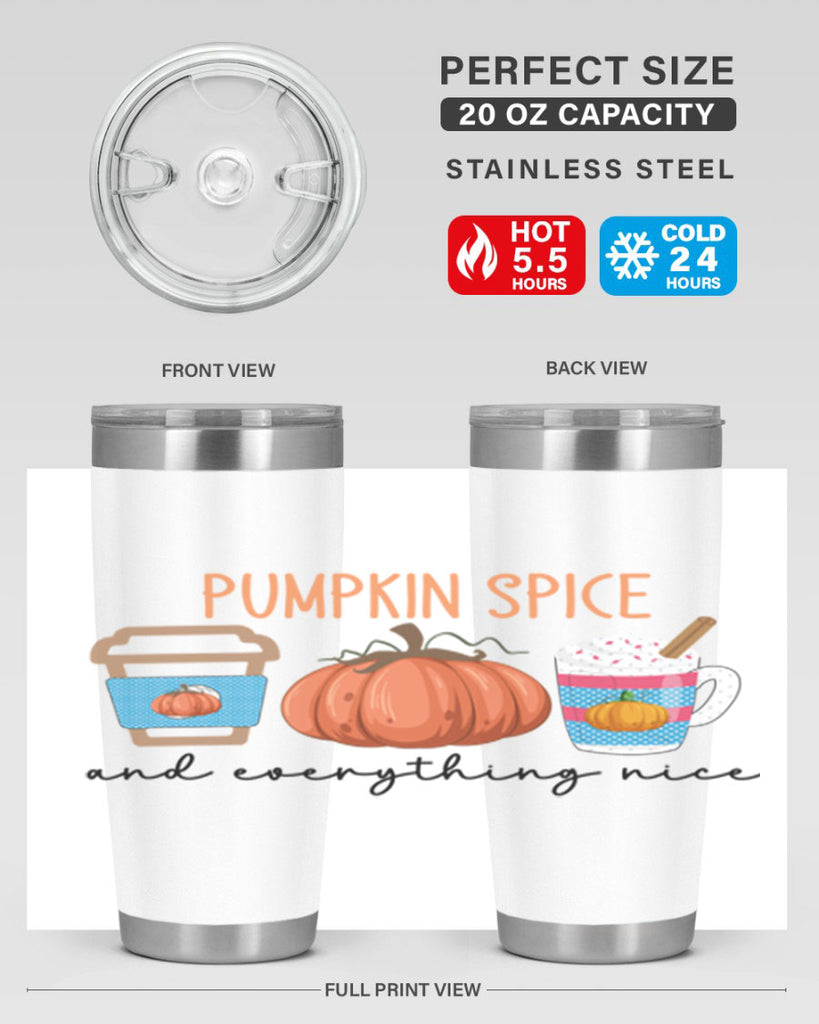 Fall Pumpkin Spice 127#- fall- Tumbler