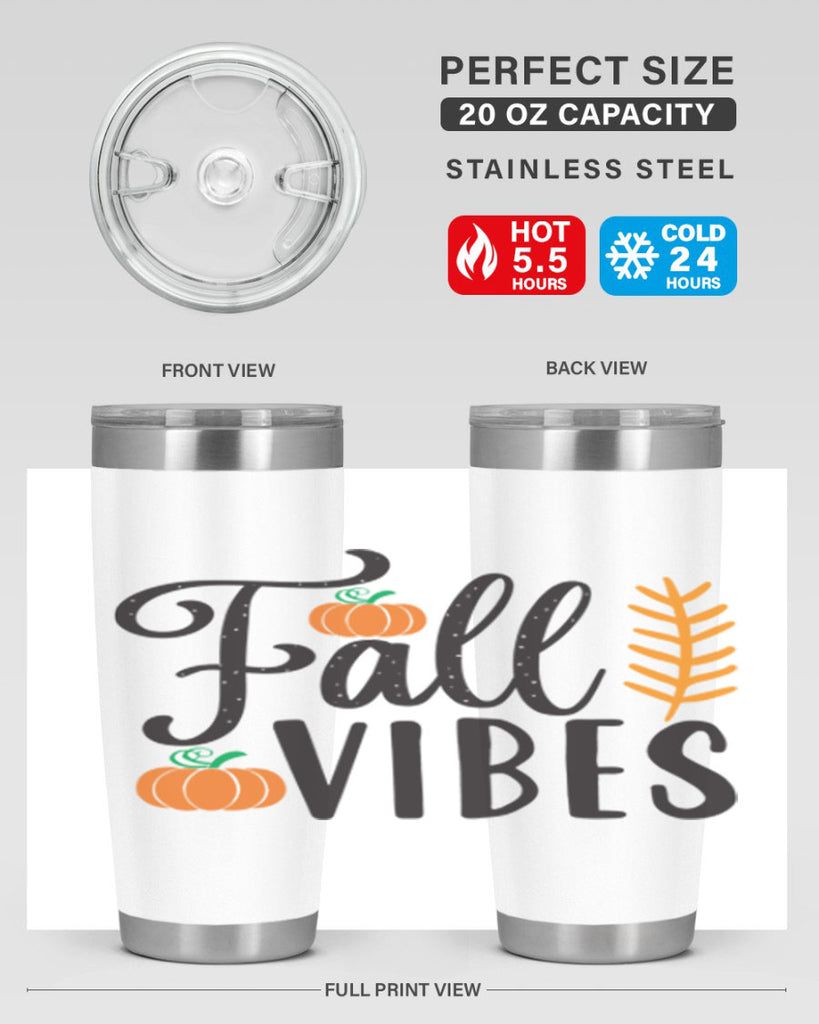 Fallvibes 163#- fall- Tumbler