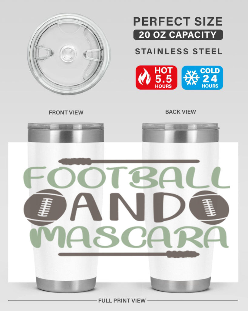 Football and Mascara 90#- fashion- Cotton Tank