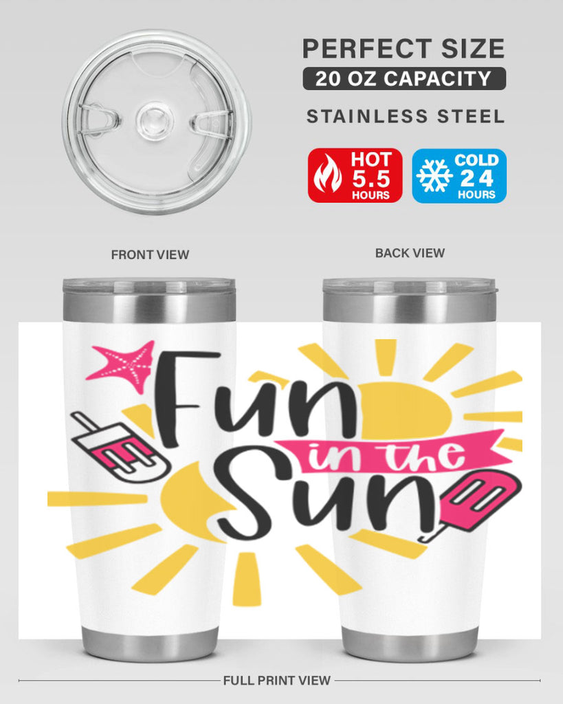 Fun In The Sun Style 45#- summer- Tumbler