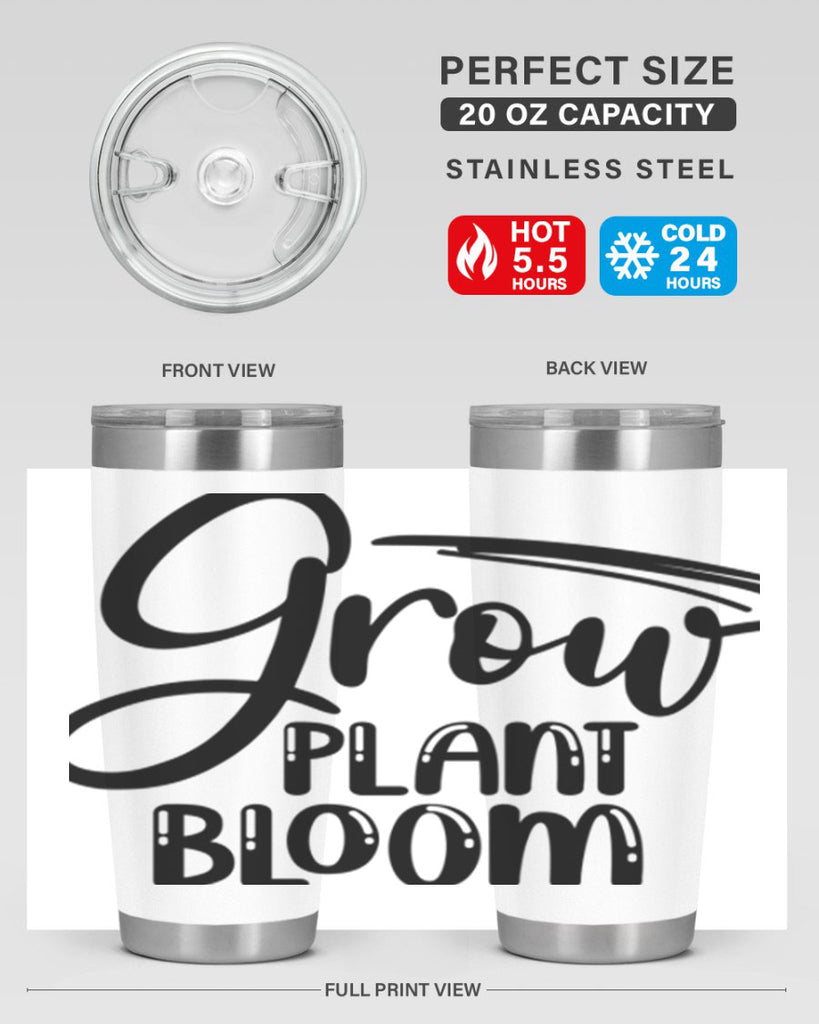 GROW PLANT BLOOM  151#- spring- Tumbler